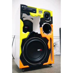 Caixa Bob Sub 12” e Medio de 10” Completa MONTADA