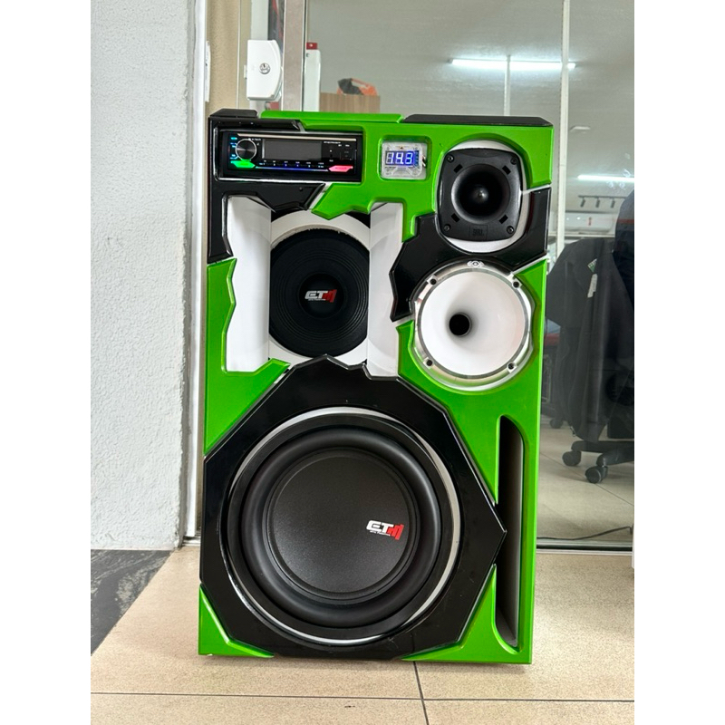 Caixa Bob Sub 12” e Medio de 10” Completa MONTADA — imagem 2 de 2