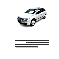 Kit Friso Lateral Gol Voyage G5 G6 4 Portas Modelo Original 2009 2010 2011 2012 2013 2014 2015 2016