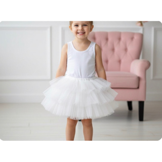 Saiote Volume Vestido Festa Infantil Menina P.M.G.GG em Oferta na Shopee