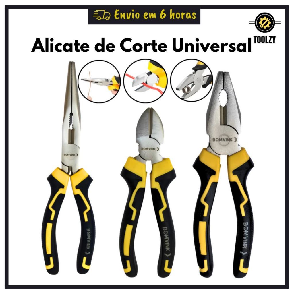 Alicate Universal Eletricista - Comprar com Melhor Preço em Ferramentas e Melhorias para a Casa