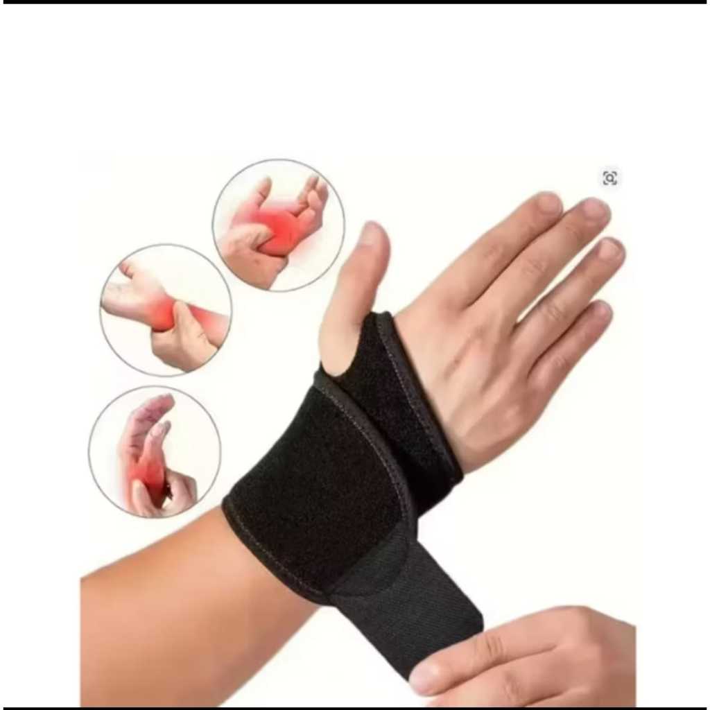 Munhequeira Tensor Ortopedica De Alta Compressão BIlateral de Neoprene Munhequeira Academia Crossfit Tendinite Anti Dor