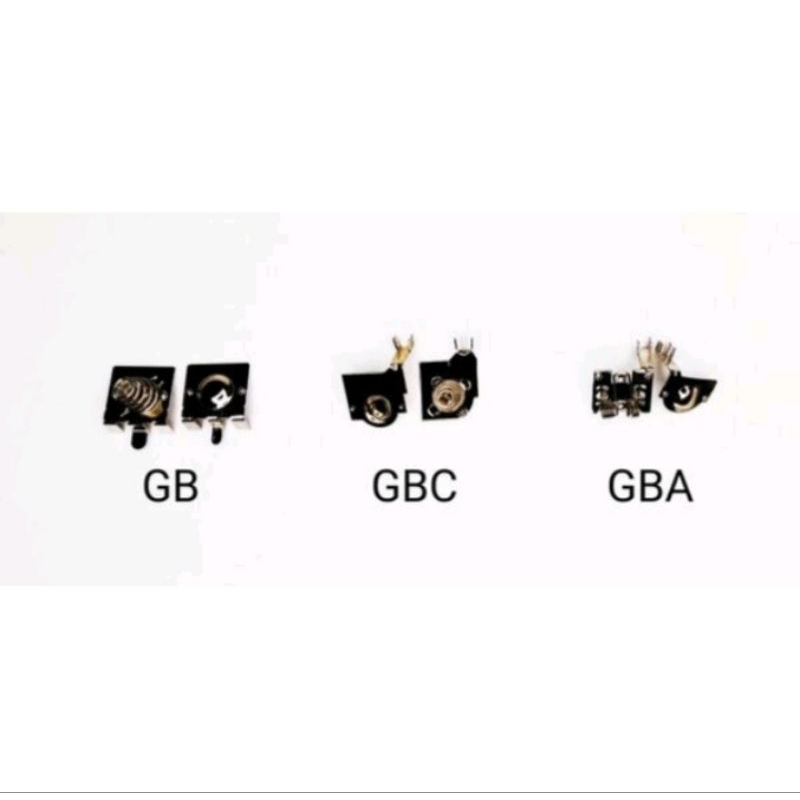 Terminal das pilhas, Game Boy DMG, Pocket, Color ou Advance. Mola