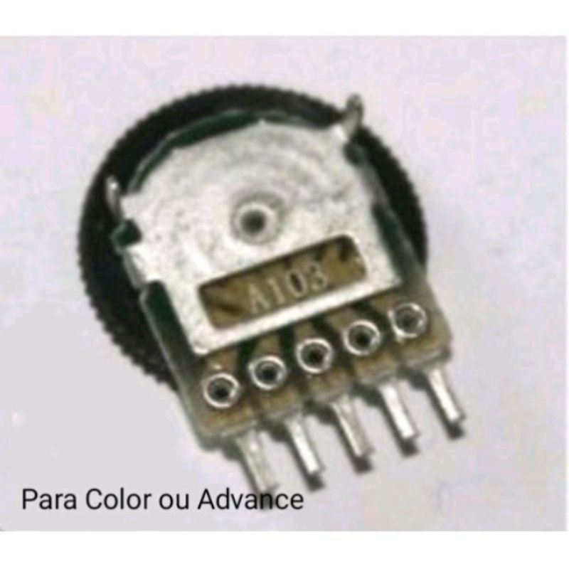 Controle de volume Game Boy DMG, Color, Advance ou Advance SP. Potenciômetro.
