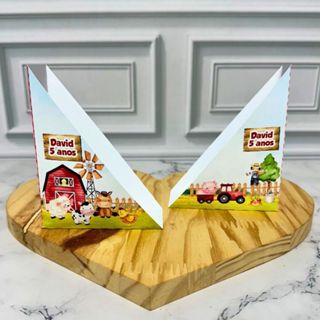 Porta Guardanapo Fazendinha Vermelha em Oferta na Shopee