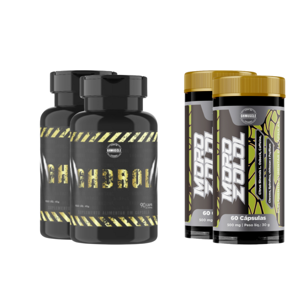 2 Ghdrol + 2 Morozolol - Laboratório Ghmuscle em Oferta na Shopee