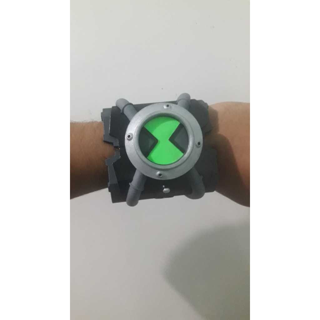 omnitrix rat ben 10 impressão 3d resina e pla