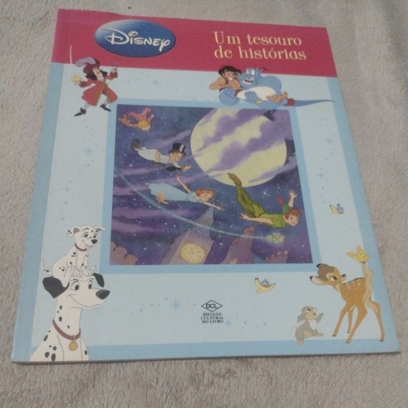 Um Tesouro de histórias (Disney-Bambi/Peter Pan/101 Dalmatas/Retorno de Jafar)Difusão Cultural
