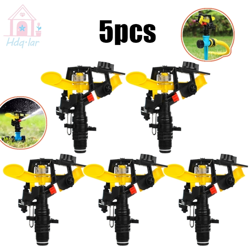 Kit 5 Irrigador Setorial Espiga Aspersor Jardim 1/2 Irrigação Oferta