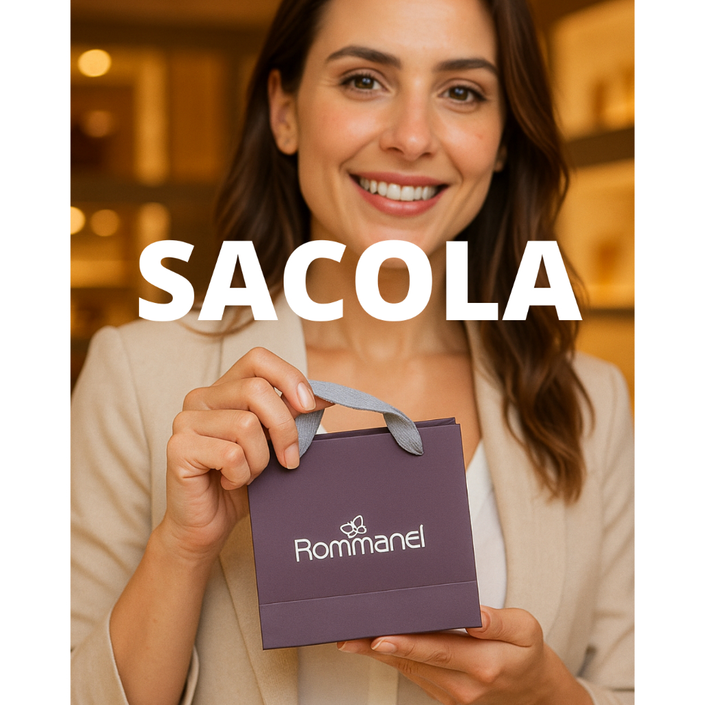 Sacola Rommanel, Embalagem, Caixinha e acessorios para Rommanel em Oferta na Shopee