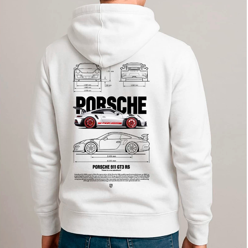 Moletom Casaco De Frio Carro Corrida Porsche 911 Gt3rs Ferrari Blusa de Frio Flanelada Promoção Lançamento