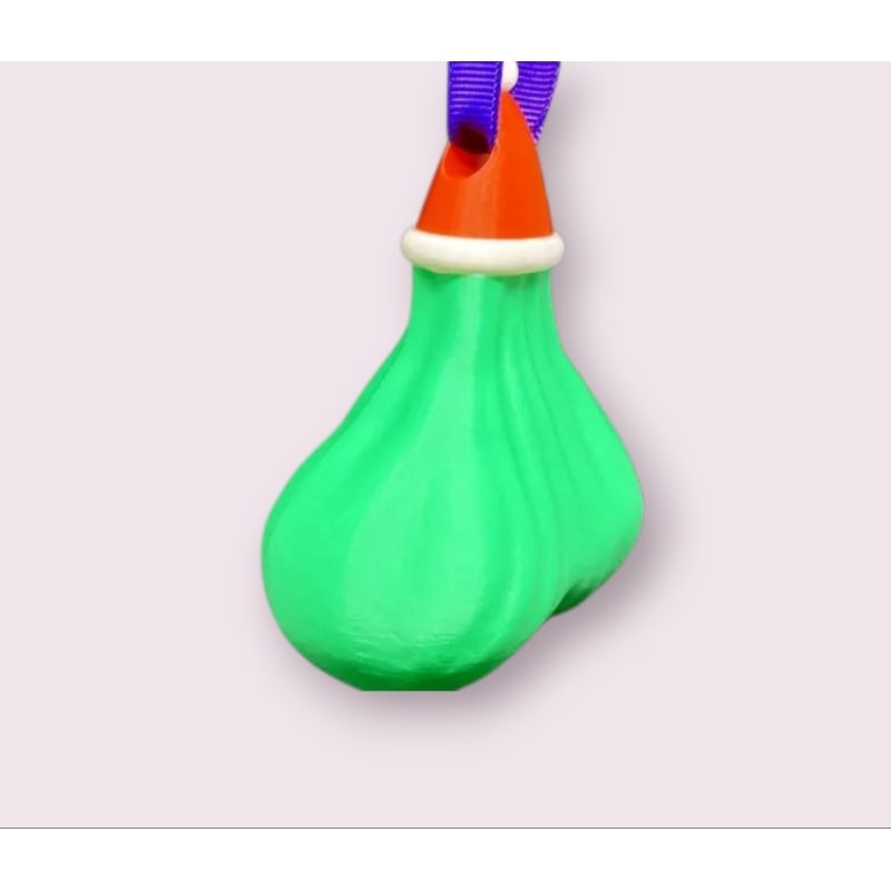 Enfeite P/ Arvore de Natal Saco Bolas do Grinch Divertido Colecionável Decoração Geek Nerd