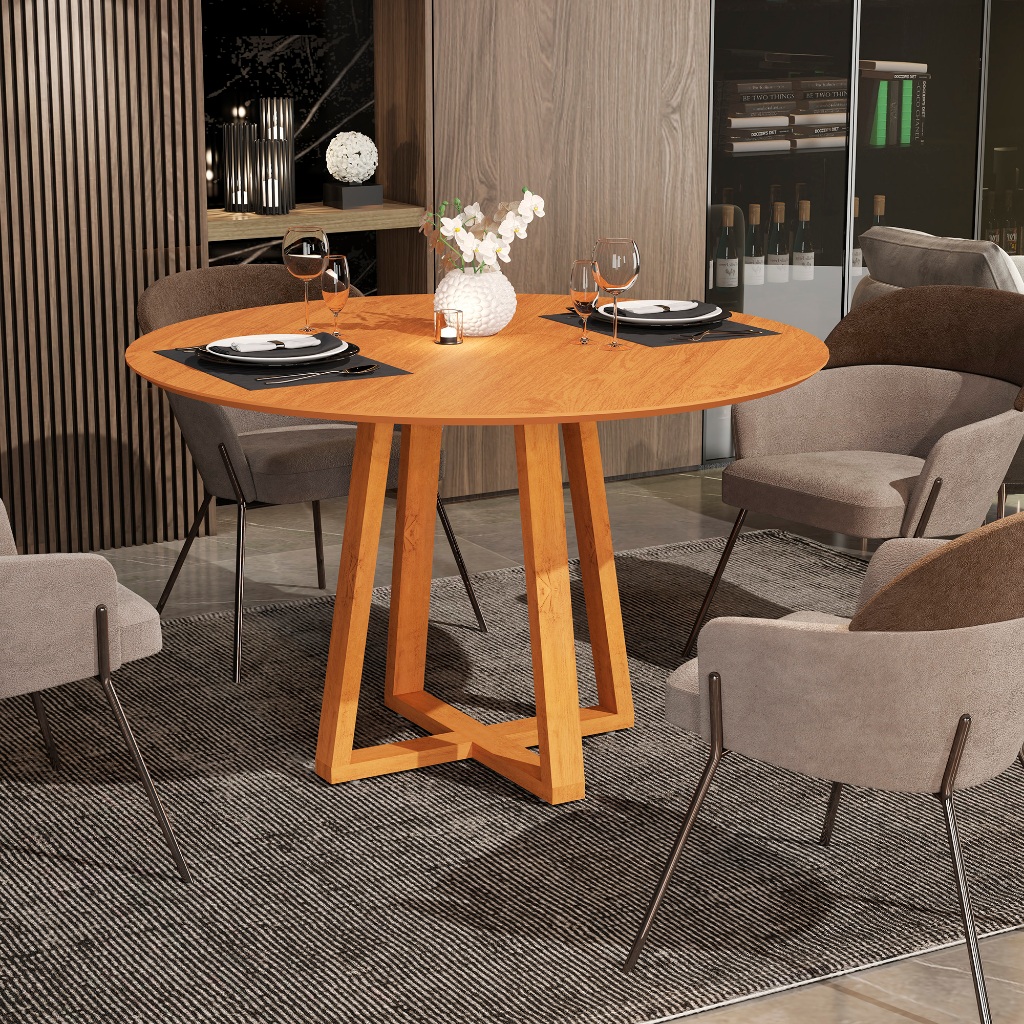 Base de Mesa em Madeira Maciça: Onde Comprar | BuscaProdutos
