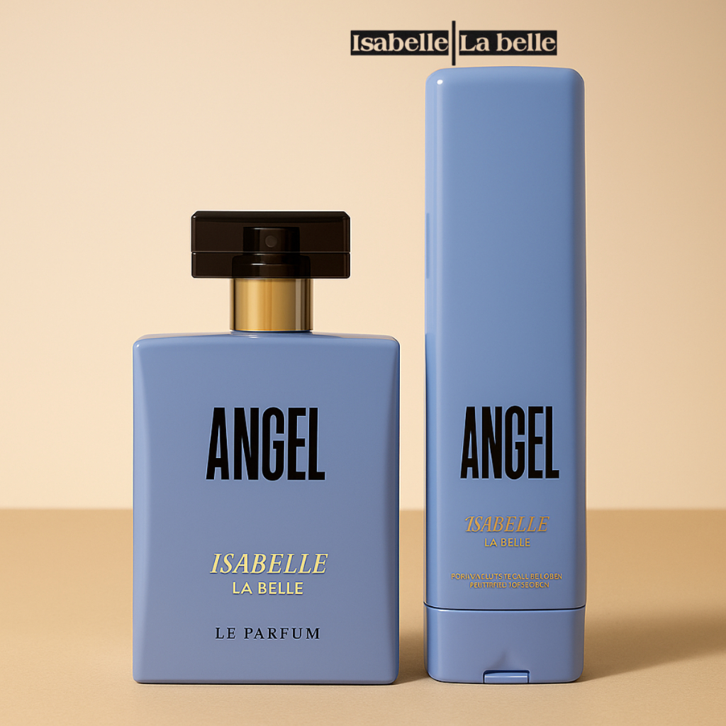 Kit Perfume 100mL + Creme Hidratante 200mL Angel Marca Isabelle La Belle Unissex Poderoso Marcante