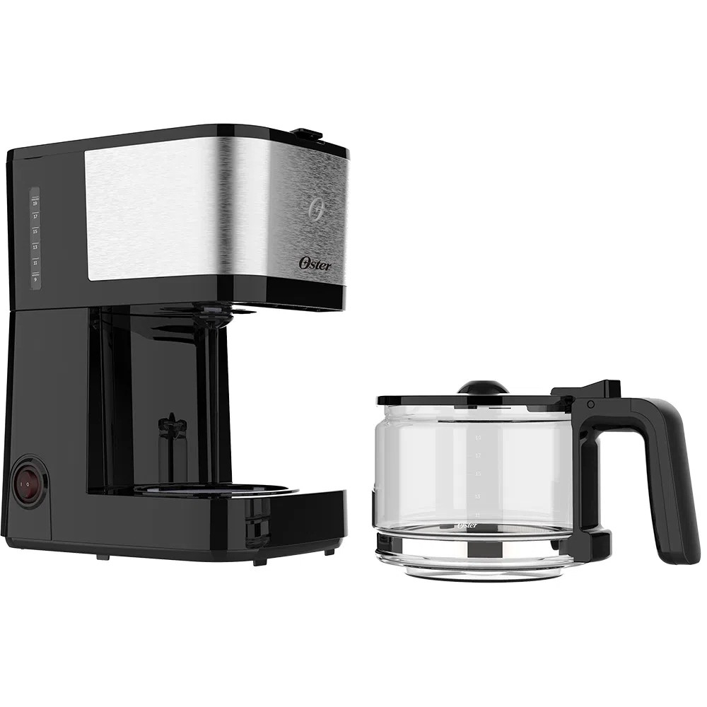 Detalhes do Cafeteira Elétrica Inox 19 Xícaras Ocaf300 Preto Oster 127V