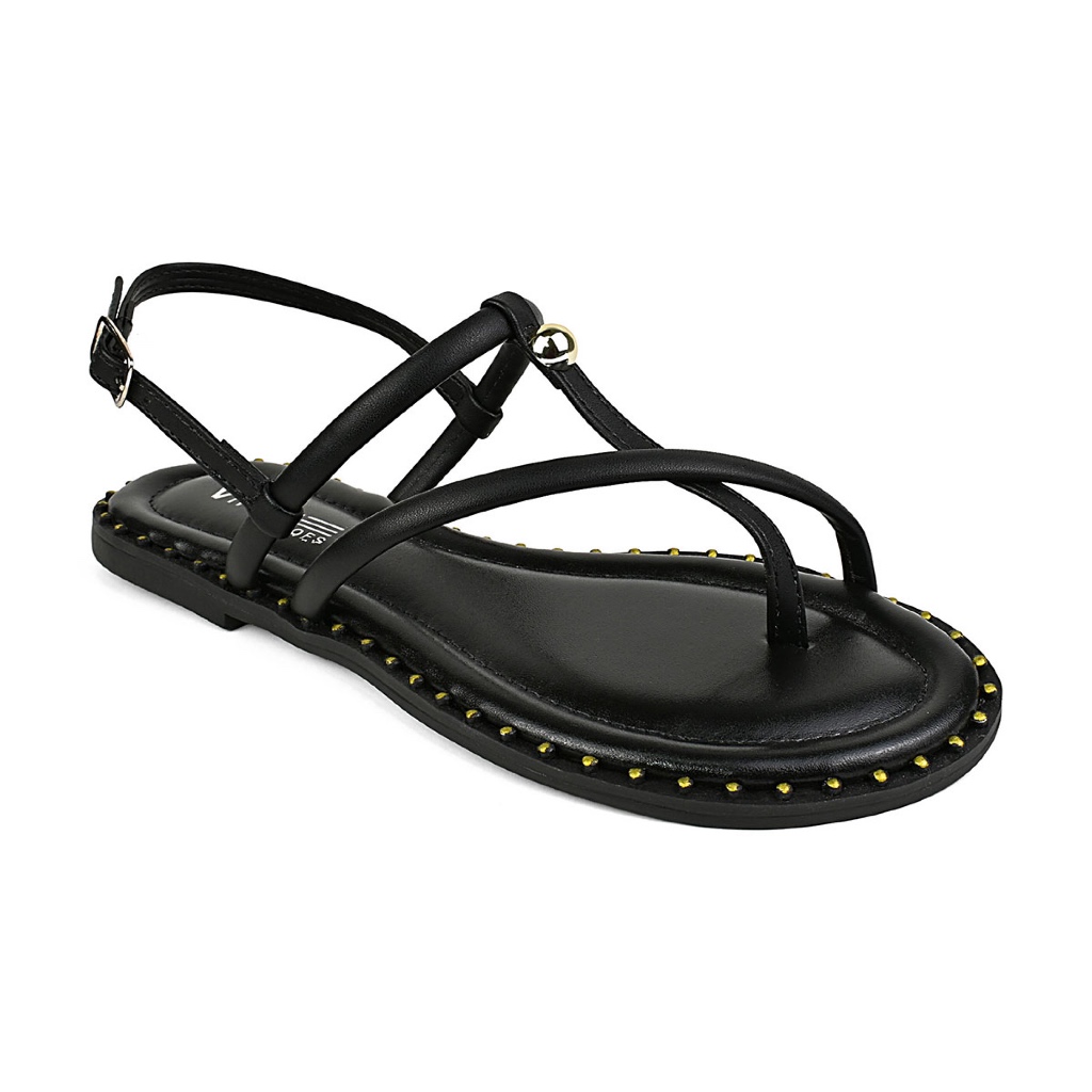 Rasteirinha Verão Casual Delicada Confortável Ajustével Vitrine shoes