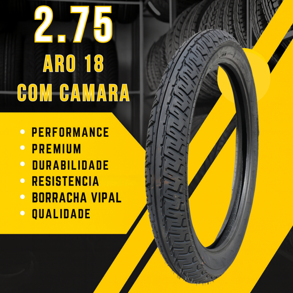 PNEU DIANTEIRO 2.75-18 MOTO CG 125 TITAN 150 FAN 160 YES FACTOR YBR CBX HONDA YAMAHA SUZUKI KS ES em Oferta na Shopee