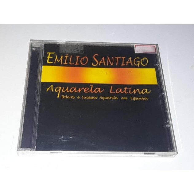 Cd - Emilio Santiago - Aquarela Latina - Albatroz