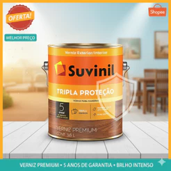 VERNIZ TRIPLA PROTEÇÃO SUVINIL 3,6L VÁRIAS CORES