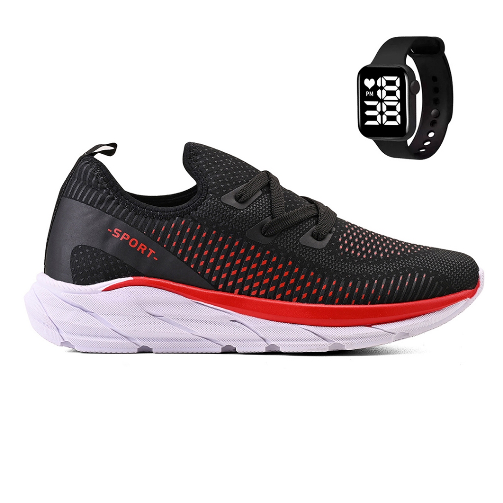 Tenis Meia Masculino Feminino Esportivo Treino Academia Light Sport + Relogio em Oferta na Shopee