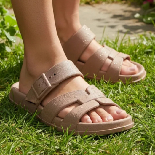 Chinelo Sandália Infantil Menina Feminino Estilo H Nuvem Macio Leve Conforto Confortável Anatômica