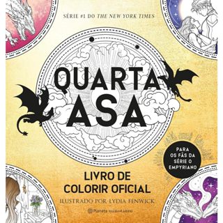 Quarta Asa: Livro de colorir oficial em Oferta na Shopee