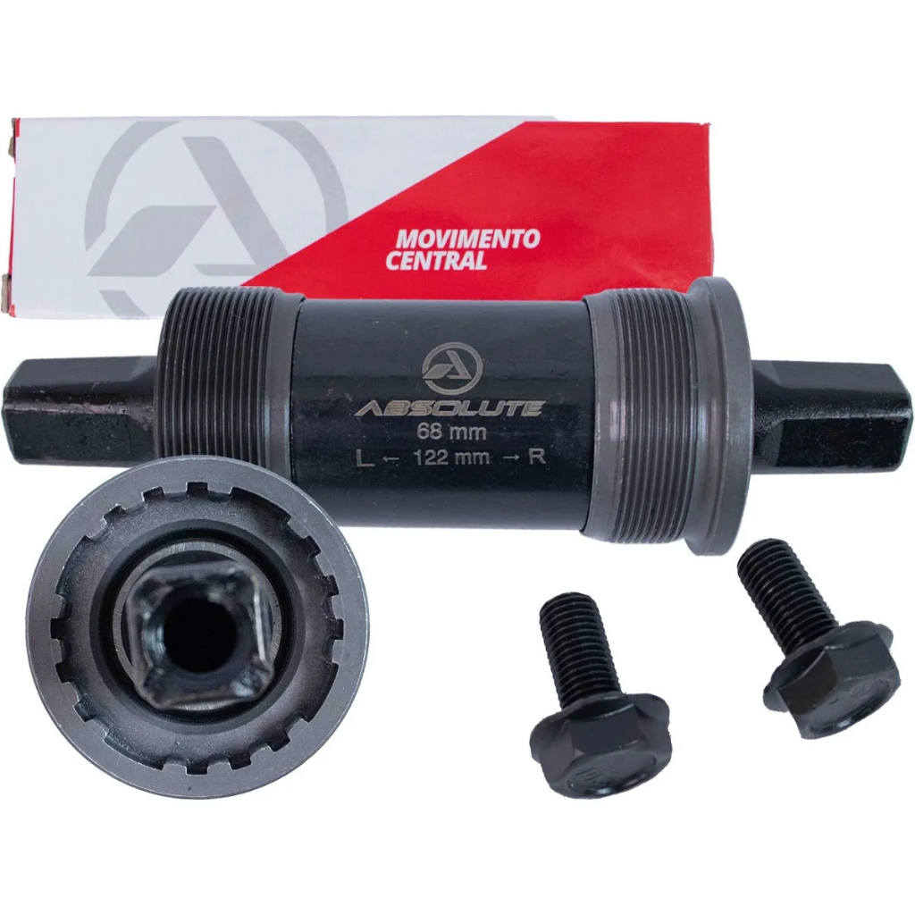 Movimento Central Absolute 68x122mm Ponta Quadrada  08A em Oferta na Shopee