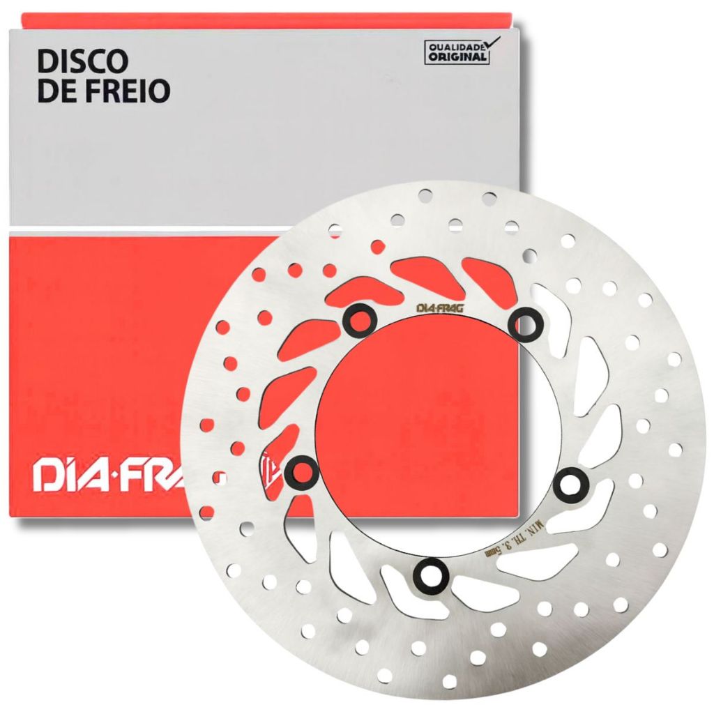 Disco de Freio Dianteiro Fazer 150 / Factor 150 / Factor 125i Original Diafrag em Oferta na Shopee