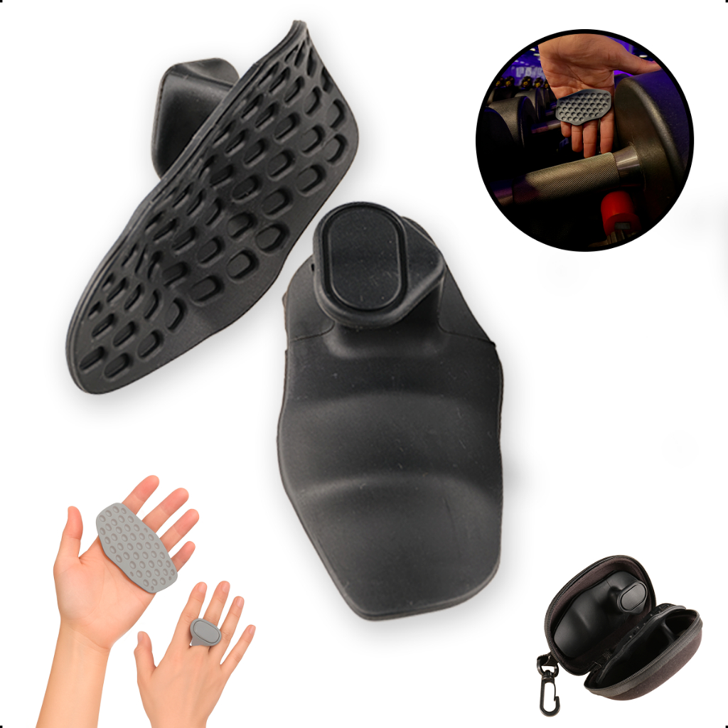 Luva Academia Masculina Feminina Grip Musculação Treino Max - Preto - Único em Oferta na Shopee