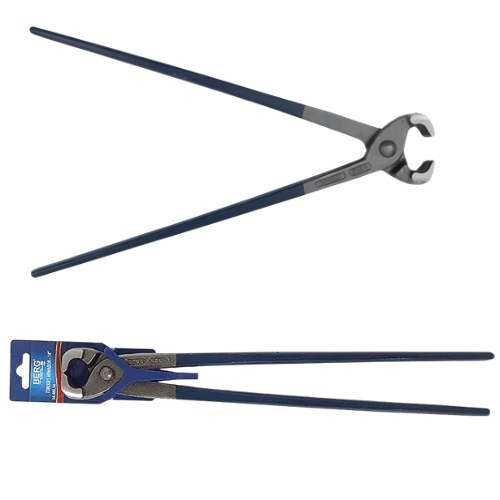 Alicate Torques Armador Corneta 14” Berg Tools Ferramenta Profissional para Obras e Ferro