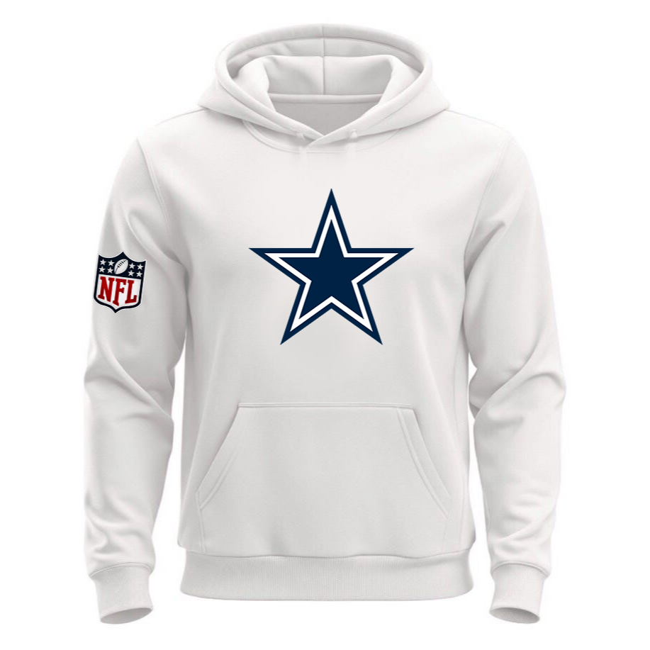 Blusa De Frio Moletom Casaco Jaqueta NFL Masculina Feminina Futebol Americano Dallas Cowboys