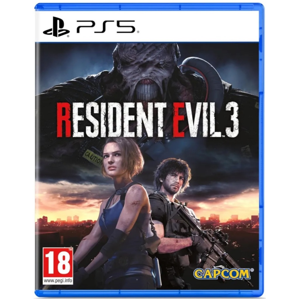 Resident Evil 3 Remake PS5 Mídia Física Novo Lacrado Original