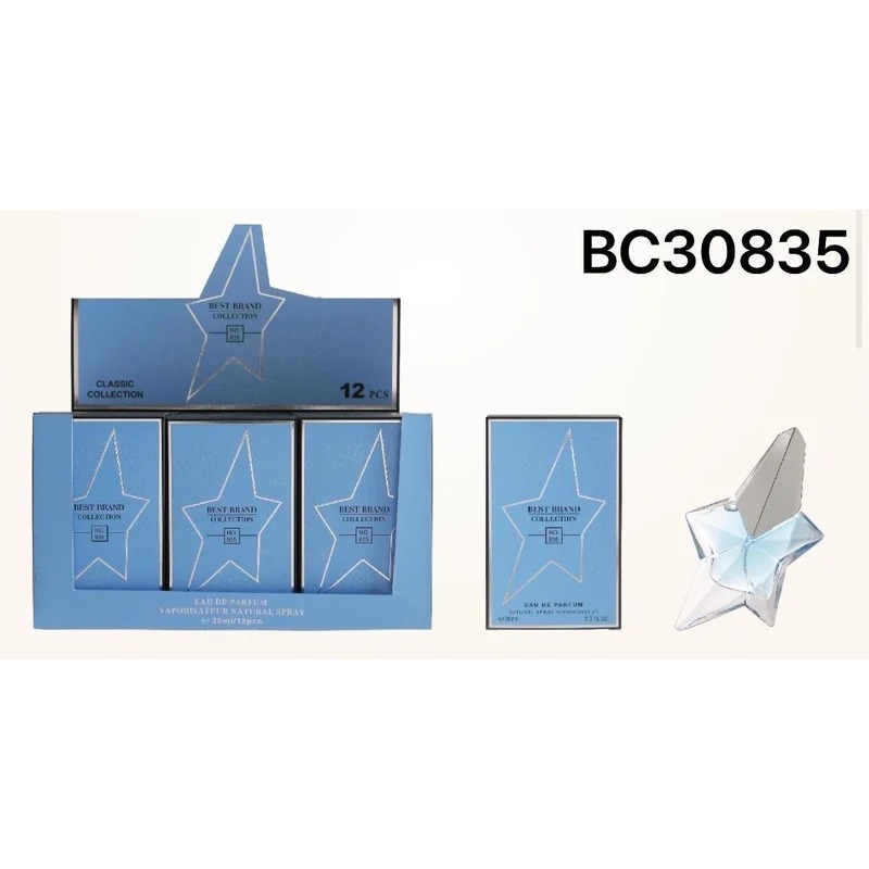 Perfume 835 Best Brand Collection – Eau de Parfum 30ml