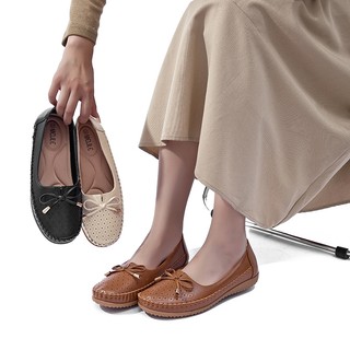 Meijile Mocassin feminino Macio, confortável, respirável e antiderrapante, adequado para uso diário236