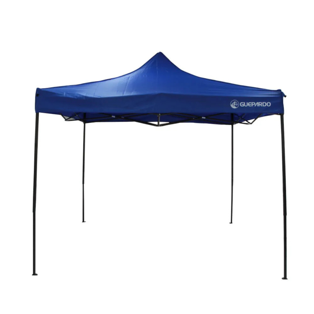 Gazebo Pagoda Guepardo 3×3 m – FPS 50, 4 Níveis de Altura, Pronto para Lazer ao Ar Livre