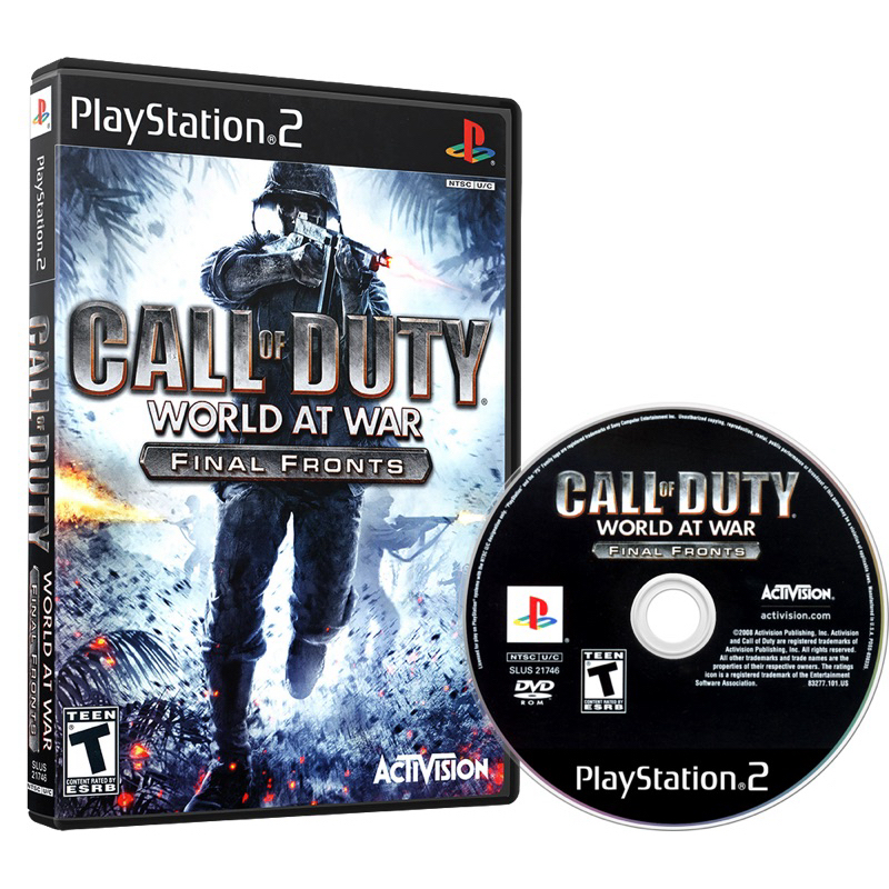 Jogo Call of Duty: World at War – Final Fronts - Playstation 2