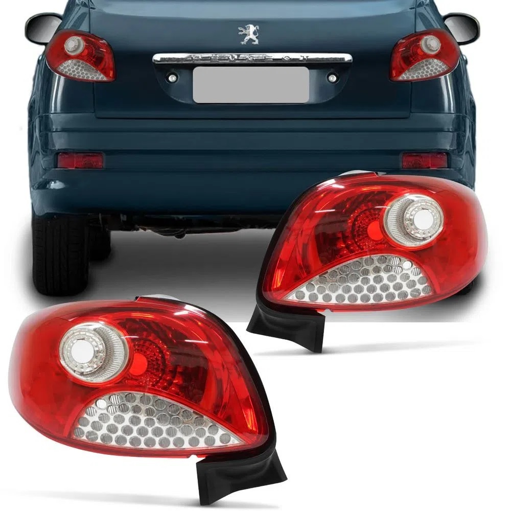 Lanterna Traseira Peugeot 207 Hatch (2008 2009 2010 2011 2012 2013 2014 2015) - ORIGINAL
