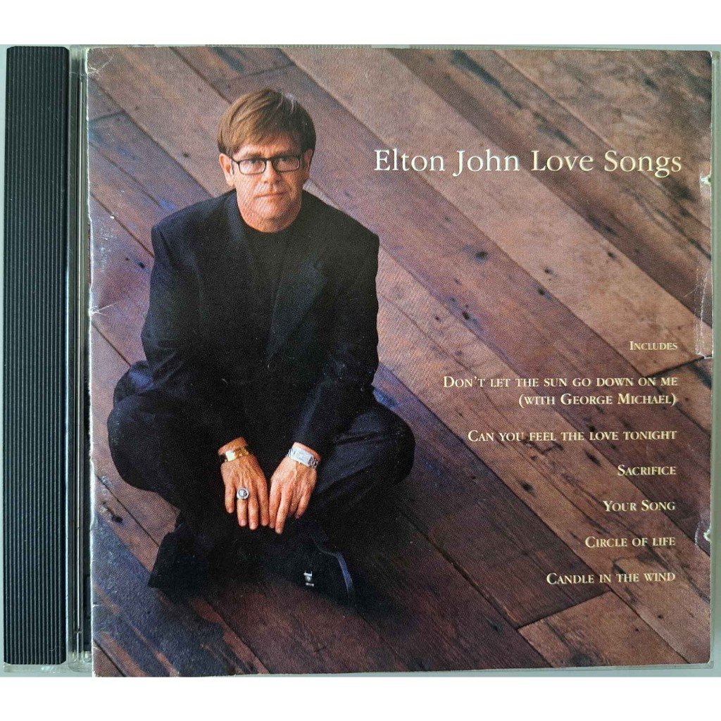 CD ELTON JOHN - LOVE SONGS (CATÁLOGO E SÉRIE MINHA HISTÓRIA)