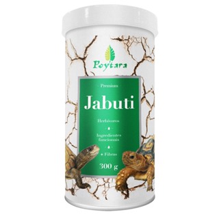 Ração para Tartarugas Poytara Jabuti 300g em Oferta na Shopee