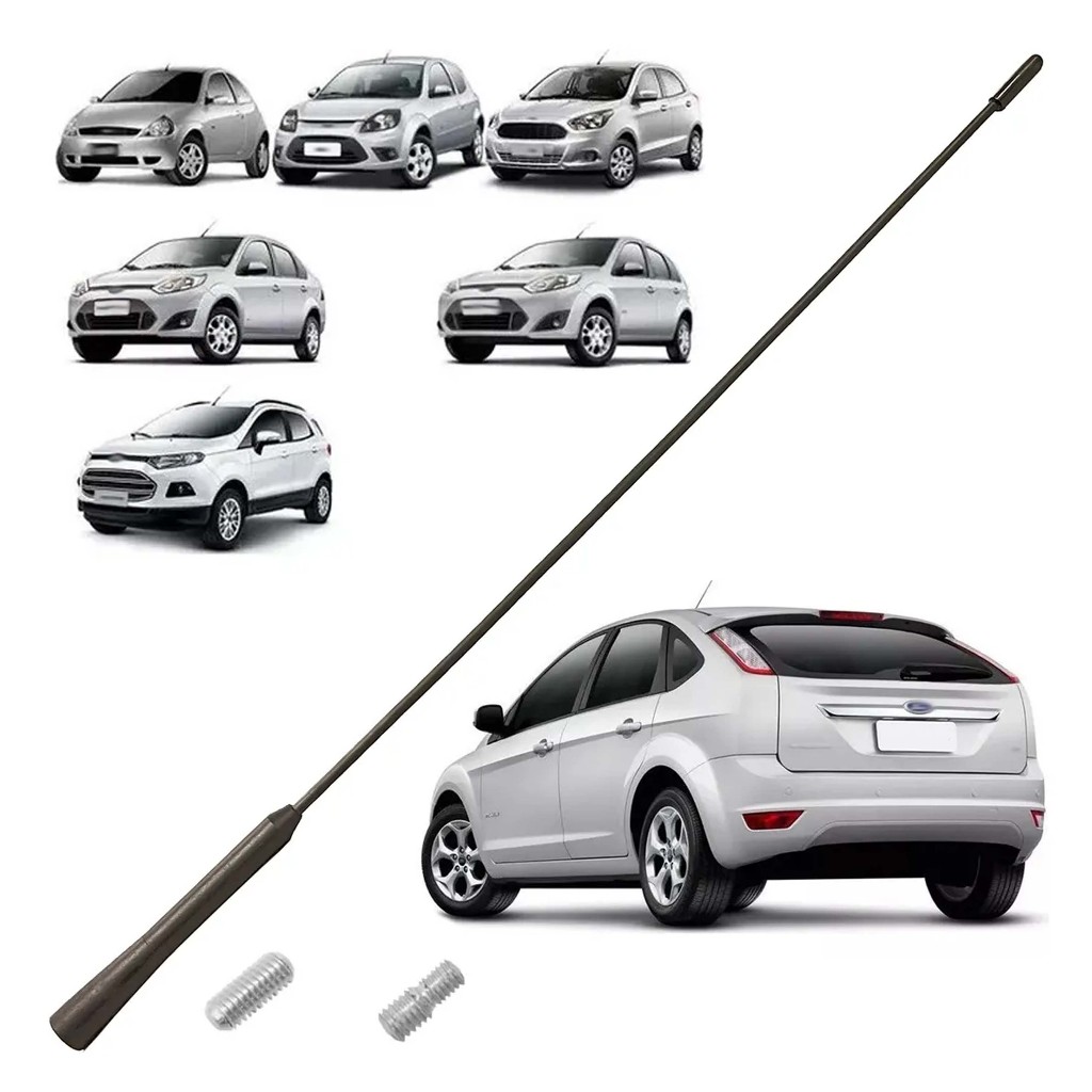 Antena Universal Ka Fiesta Focus Ecosport Haste 52 Cm Longa em Oferta na Shopee