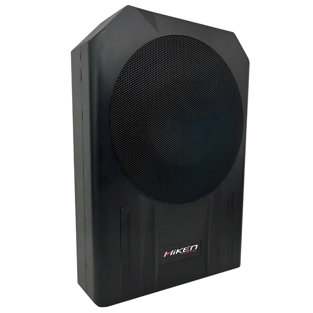 Caixa Slim Subwoofer 8 Pol 200wrms Amplificada Hiken Slender som automotivo