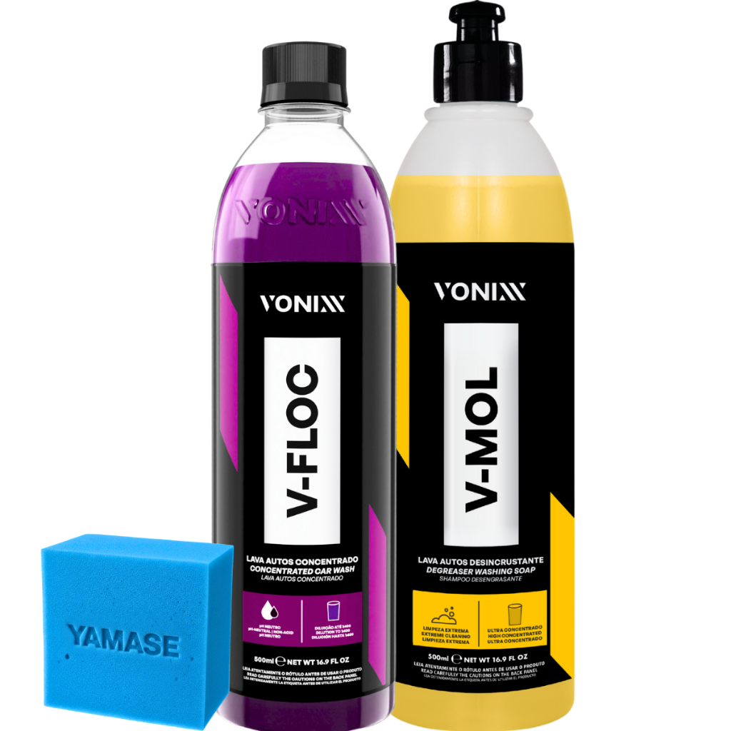 Kit Shampoo Automotivo Sujeira Pesada V-Floc V-Mol Vonixx em Oferta na Shopee
