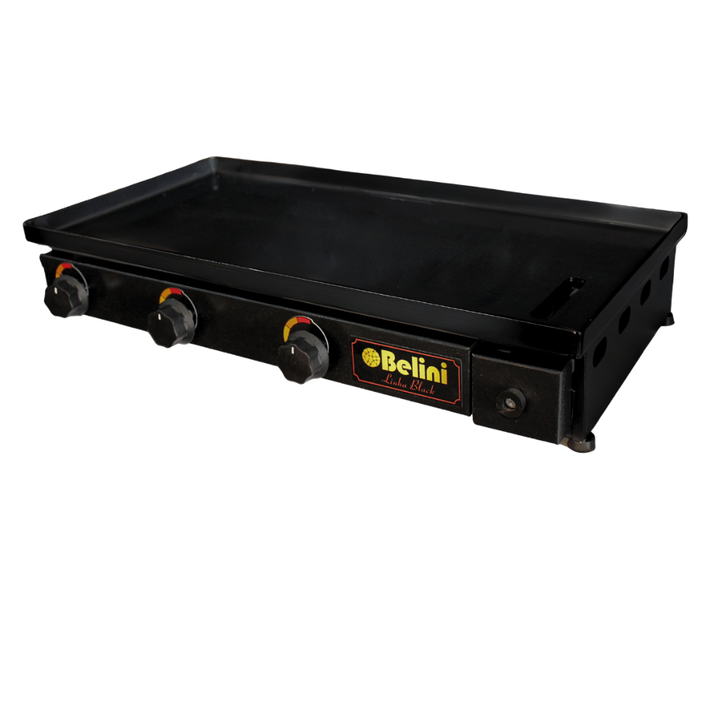 Chapeira Grande 70cm Black Para Porções Lanches Gourmet 5MM Profissional