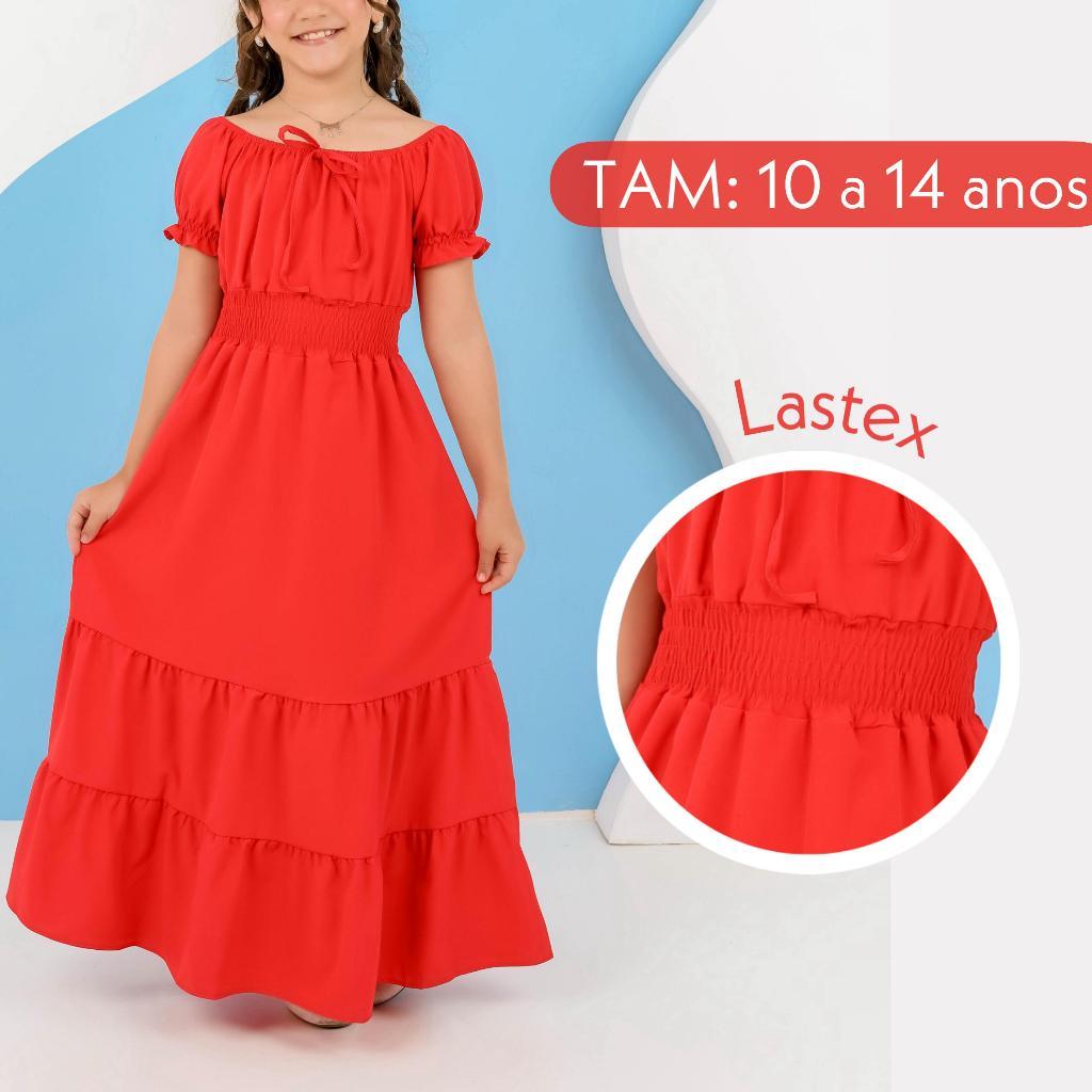 Vestido Ciganinha Juvenil na Black Friday 2025 | BuscaProdutos