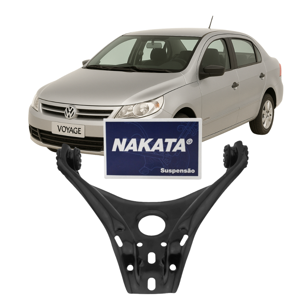 Bandeja de suspensao VW Gol Parati Saveiro Voyage 1993 a 2008 - Nakata NBJ1003 em Oferta na Shopee