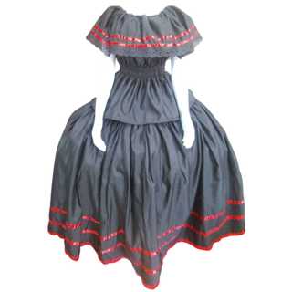 Saia POMBO GIRA 5 METROS e Bata Pombo Gira - Maria Padilha/Maria Mulambo/Maria Quitéria/ Rainha/Rosa Caveira em Oferta na Shopee