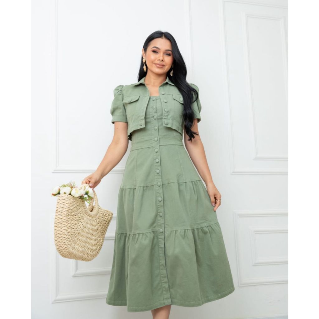 Jaqueta Feminina em Sarja - Comprar com Melhor Preço em Jaquetas, Casacos e Coletes