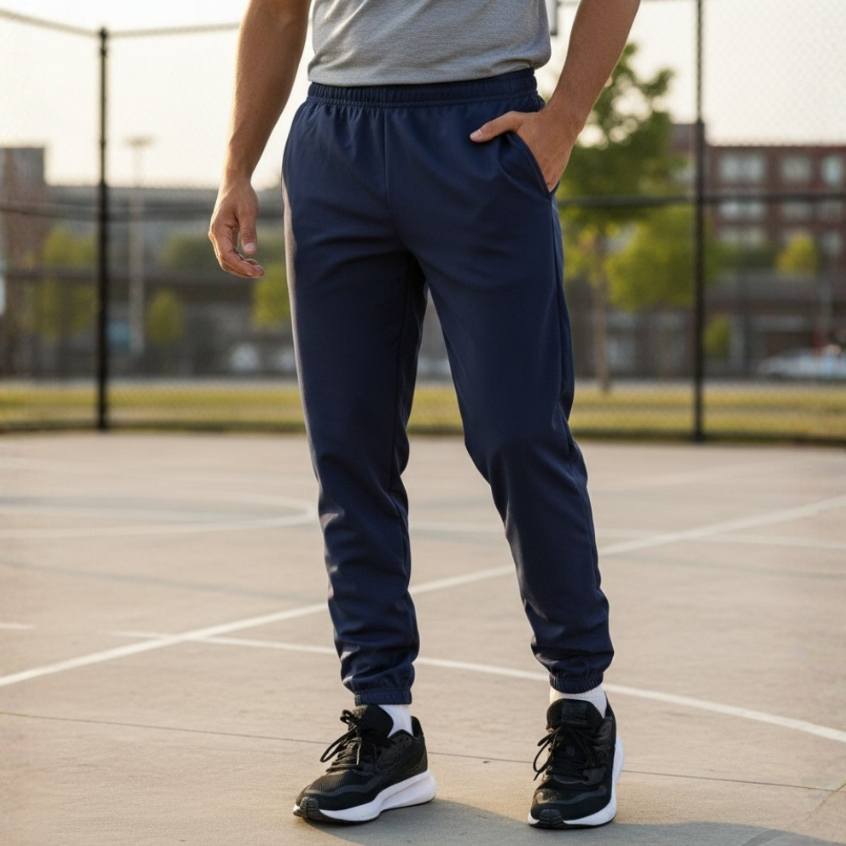 Calça Jogger Masculina Esportiva Dry Fit Elastano Academia Corrida Treino Secagem Rápida