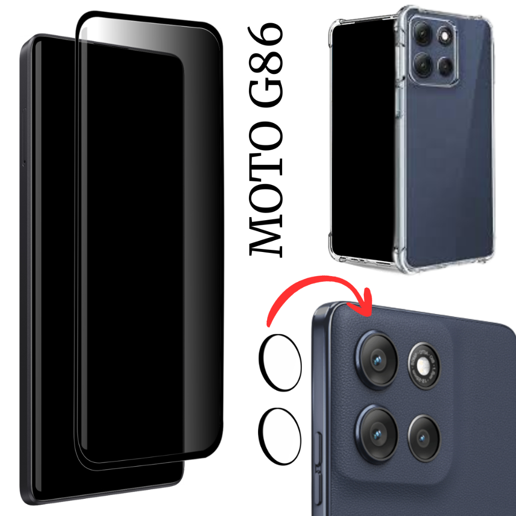 Película Privacidade Fosca Para Moto G86 - Película da Câmera - Capinha Case Anti Shok em Oferta na Shopee