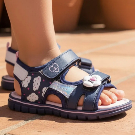 Sandália Papete Infantil Ortopasso Anatômica Menina Feminino Macio Leve Confortável Nuvem em Oferta na Shopee